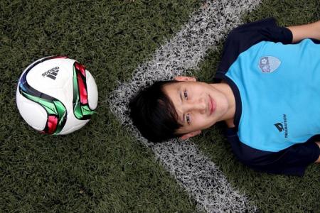 Coral Secondary football captain dreams of representing Singapore
