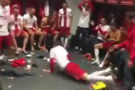 3 crazy celebrations after the last round of Euro 2016 qualifiers