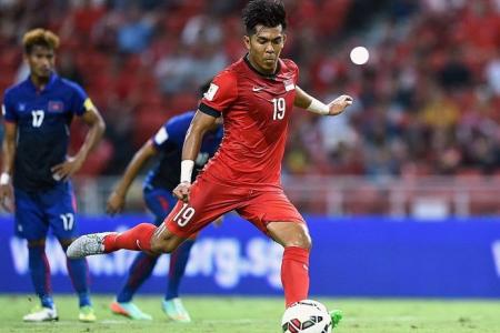 Injured Amri could miss Japan and Syria games