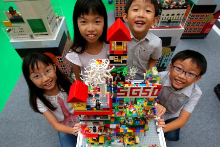 Brick to the future: Lego creations give glimpse into S'pore's future