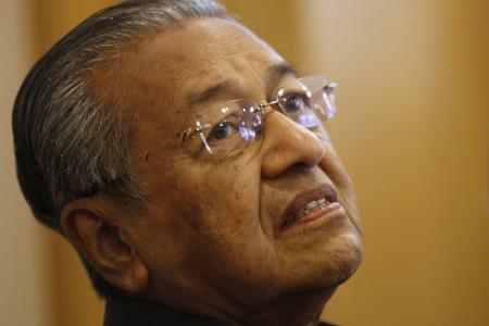M'sian police investigating Mahathir