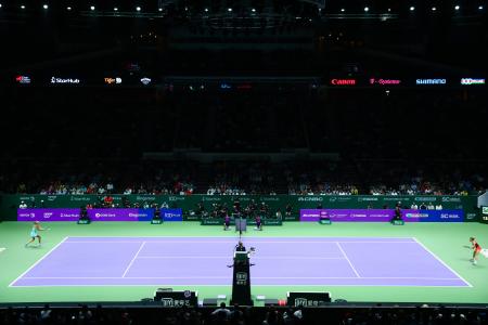 Brit arrested at WTA Finals S'pore in connection with illegal betting