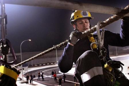 In town for competition, elite HK rescue squad makes real life rescue