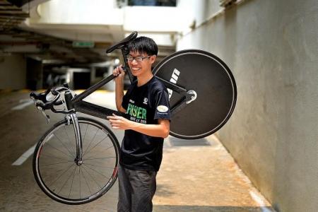 Undergrad who built own bicycle looks to bigger things