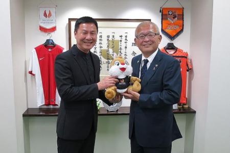 Sports School and J-League club Omiya Ardija link up for exchange programme