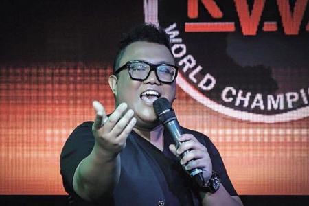 Singaporean online star turns karaoke king