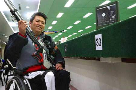 Para-shooter Kelvin Aik zeroes in on positivity