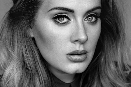 Adele's path to success. She's not big on...