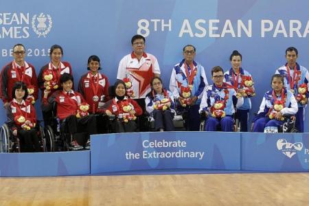 Thailand sweep all golds in boccia at Para Games