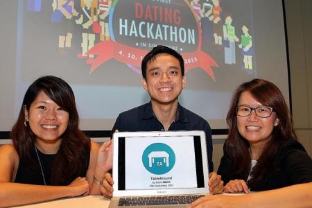 Singapore's first dating hackathon helps singles mingle