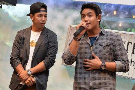 Impromptu duet with idol Sufi inspires fan to join competition