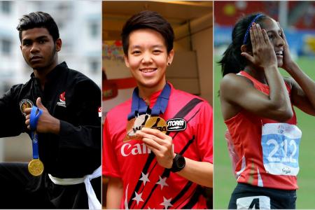Shining stars of Singapore sports