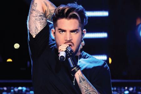 No scandal but Adam Lambert electrifies with countdown concert