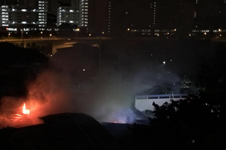 Massive blaze at Toa Payoh factories