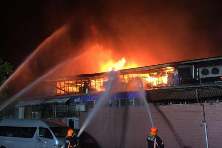 Massive blaze at Toa Payoh factories
