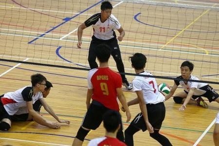 Sweet revenge for Bukit Panjang B boys' volleyball team
