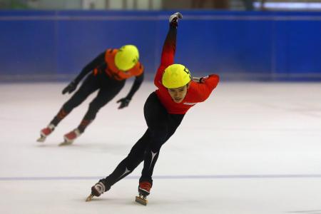 Coach: Speed skater Lucas must train overseas to fulfil Olympic dream