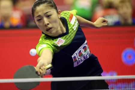 Yu inspires as Singapore women's table tennis team book last eight spot at world championships 