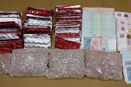 103 nabbed, $235,000 worth of drugs seized in raid