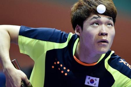 Chinese paddler Zhang Jike proves a point