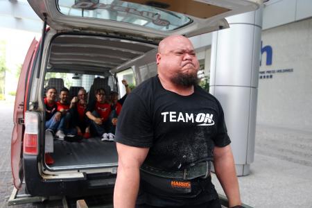 Singaporean raising funds to be first local strongman in international competition