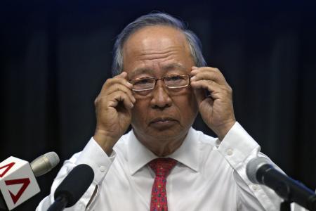 Dr Tan Cheng Bock: I'll be a president who will speak up