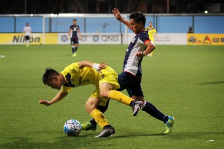 Defensive lapse costs Tampines full points