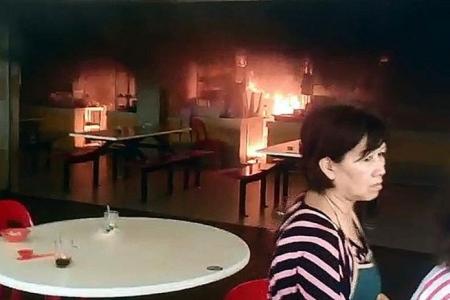Blaze at Bukit Panjang coffee shop
