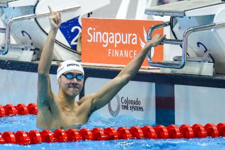 Singapore swim star Quah Zheng Wen looks even more promising after weights programme 