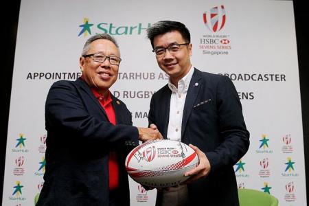 Singapore Sevens rugby on TV