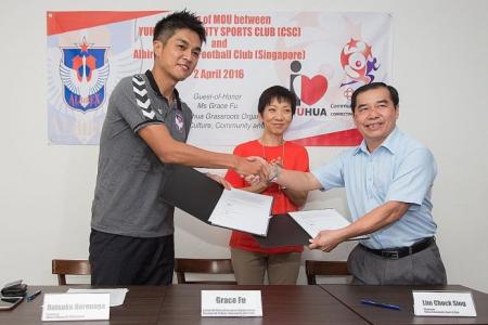 Albirex renew ties with Yuhua CSC