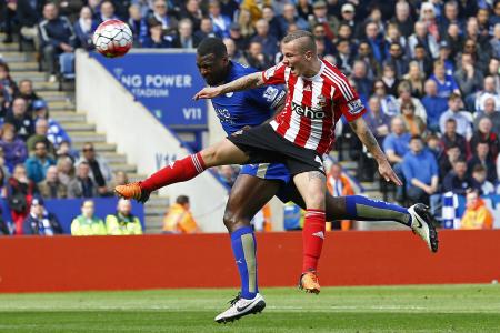 Morgan takes Leicester closer to EPL title