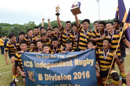 Benjamin's extra-time try sees ACS (I) retain B Division title