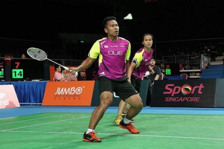 Mixed doubles pair in Malaysia Open quarter-finals