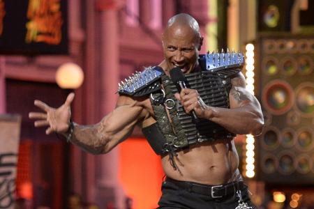 The Rock steals the show at the MTV Movie Awards