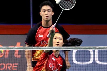 Hosts' remaining hopes bow out of OUE Singapore Open