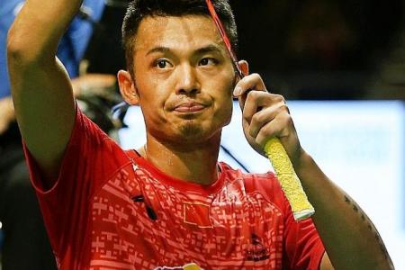 Big names out but the biggest, Lin Dan, still in