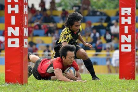 Singapore's men and women in SEA 7s finals