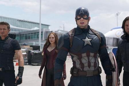 Renner, Olsen join forces in Captain America: Civil War
