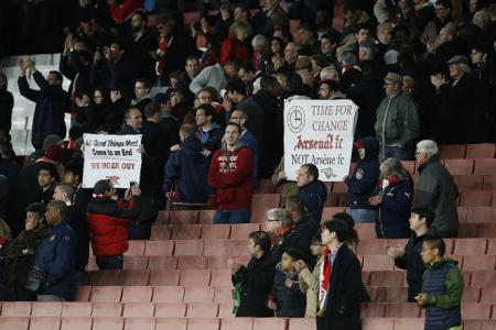Fans right to turn backs on Wenger