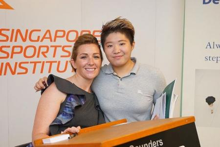 Saunders' tips for Singapore athletes on securing sponsors 
