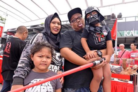 Local Star Wars fans turn out in force at celebration event