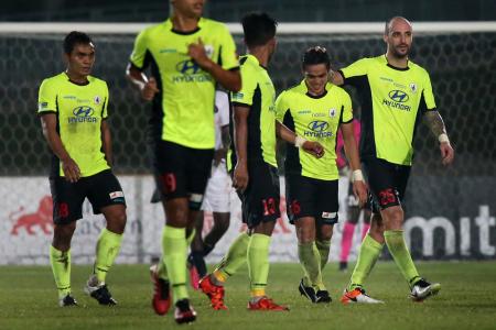 Warriors coach fumes as Tampines post comeback win in S.League