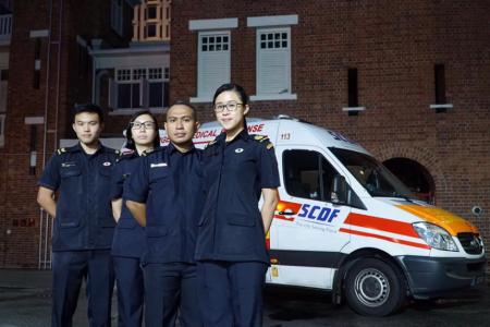 PM Lee thanks SCDF team who 'kept their cool' in helping Heng Swee Keat