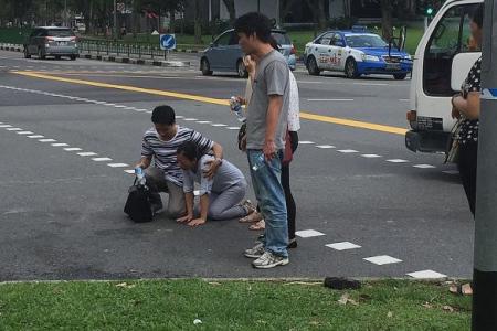 Woman killed by cement mixer while cycling in Yishun