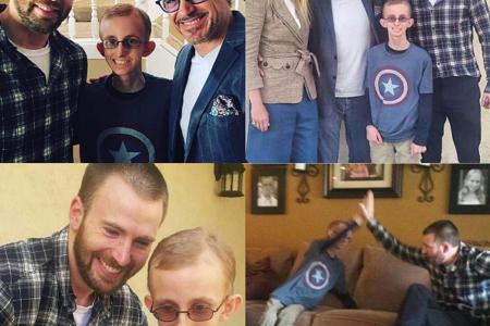 Paltrow helps Avengers fan to meet his idols