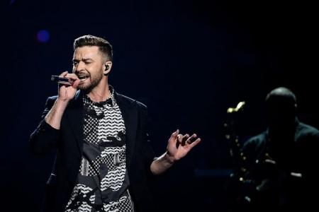Justin Timberlake's gone all eccentric!