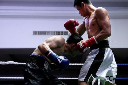 Pro boxer Ridhwan scores his third straight victory