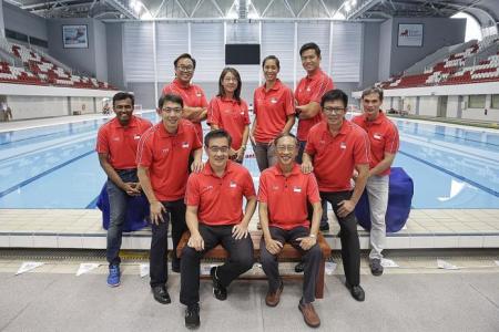 Singapore swim chief Lee gives his team top grade