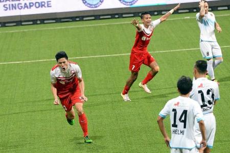 Young Lions hold champs DPMM to 1-1 draw